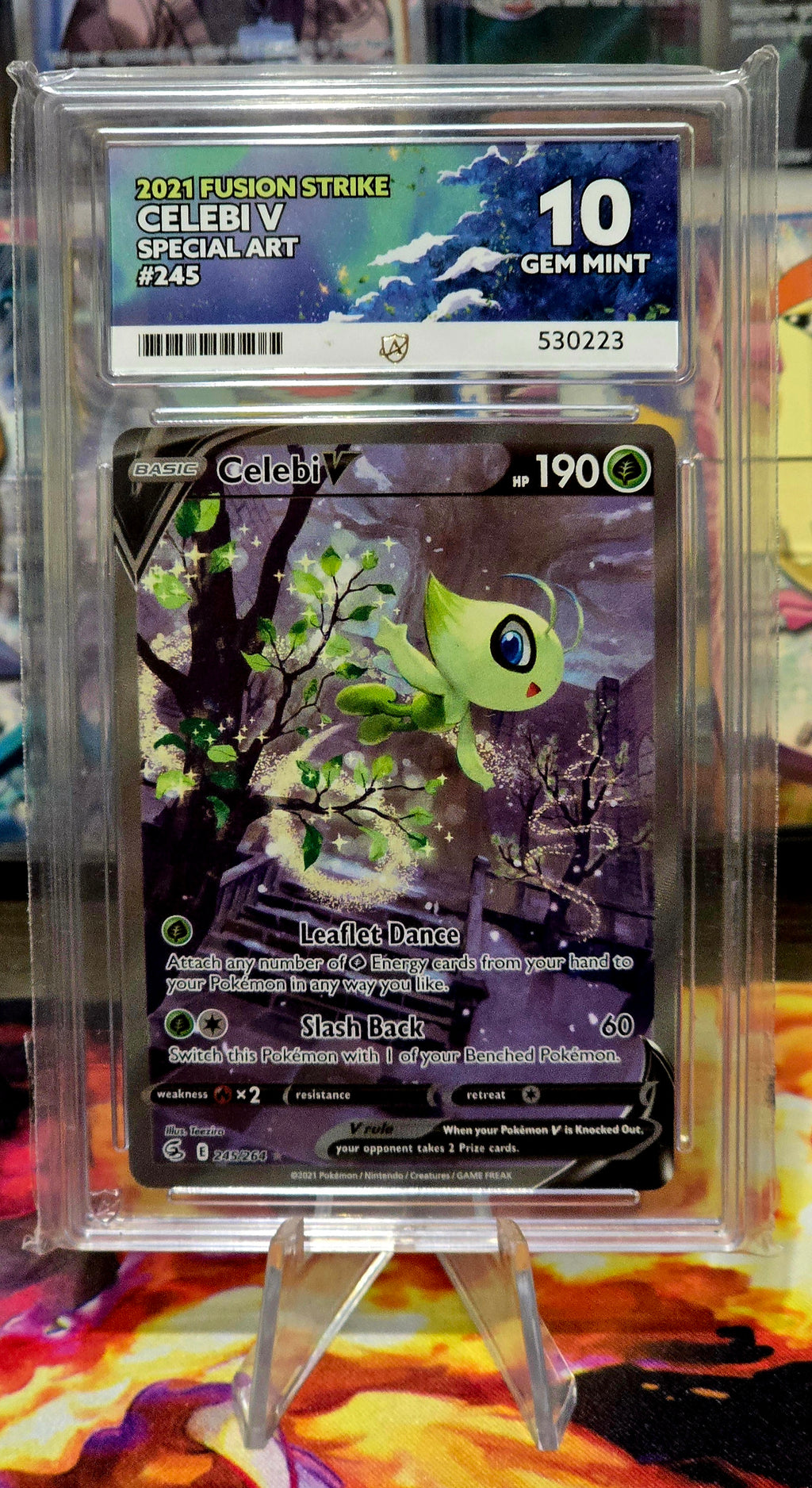 Celebi V #245 Special Art - ACE 10