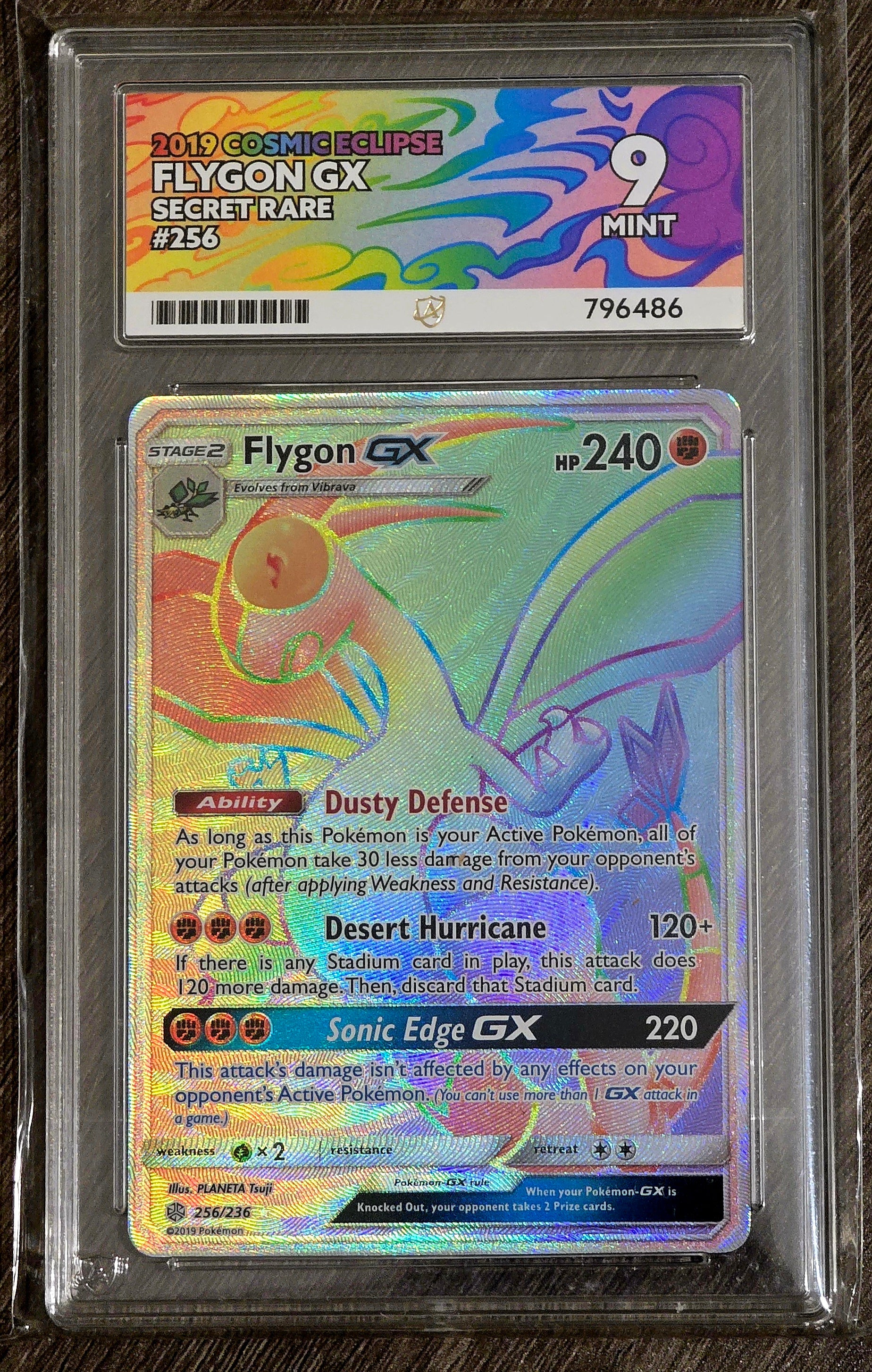 Flygon GX #256 SR - ACE 9