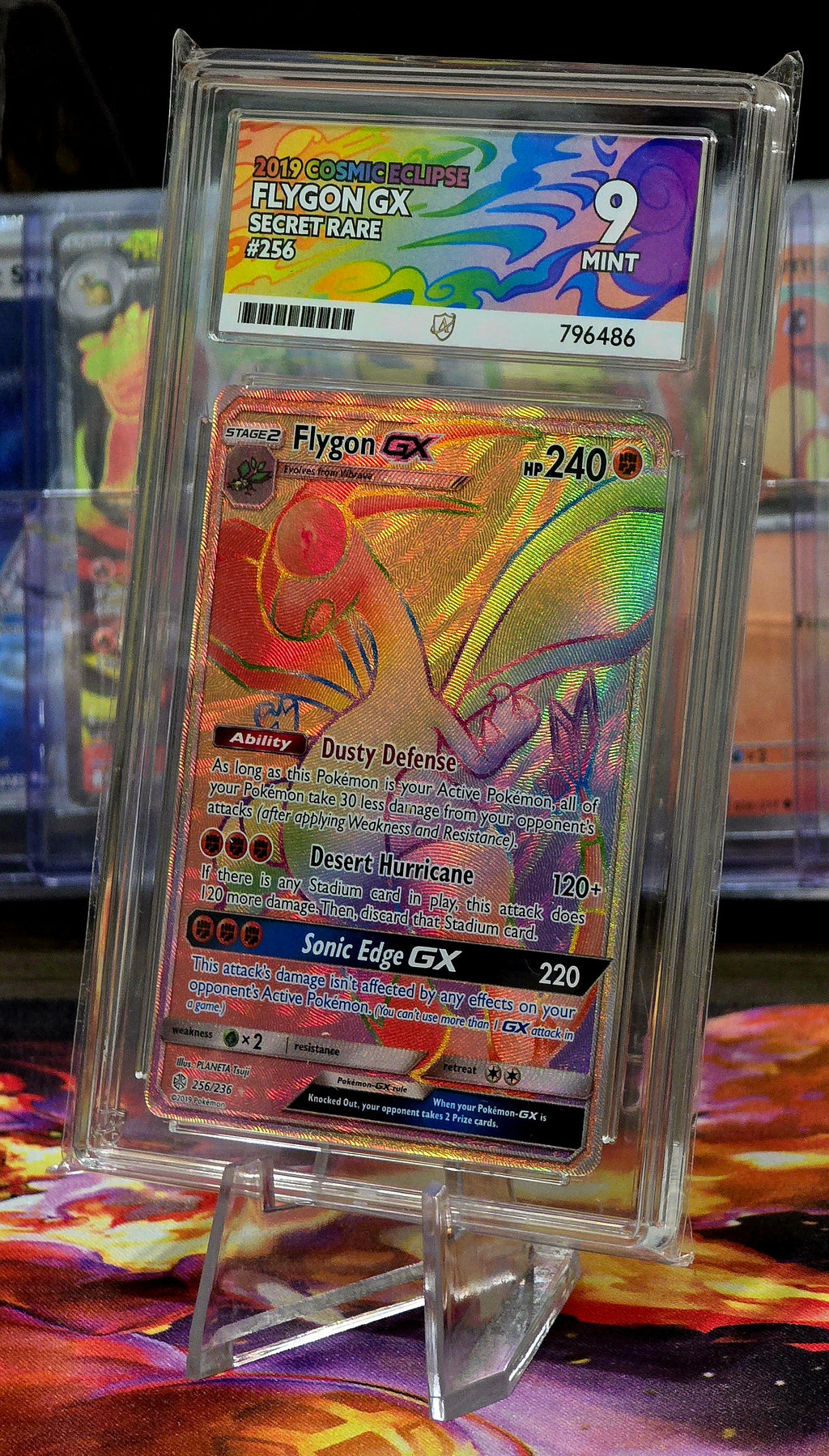 Flygon GX #256 SR - ACE 9