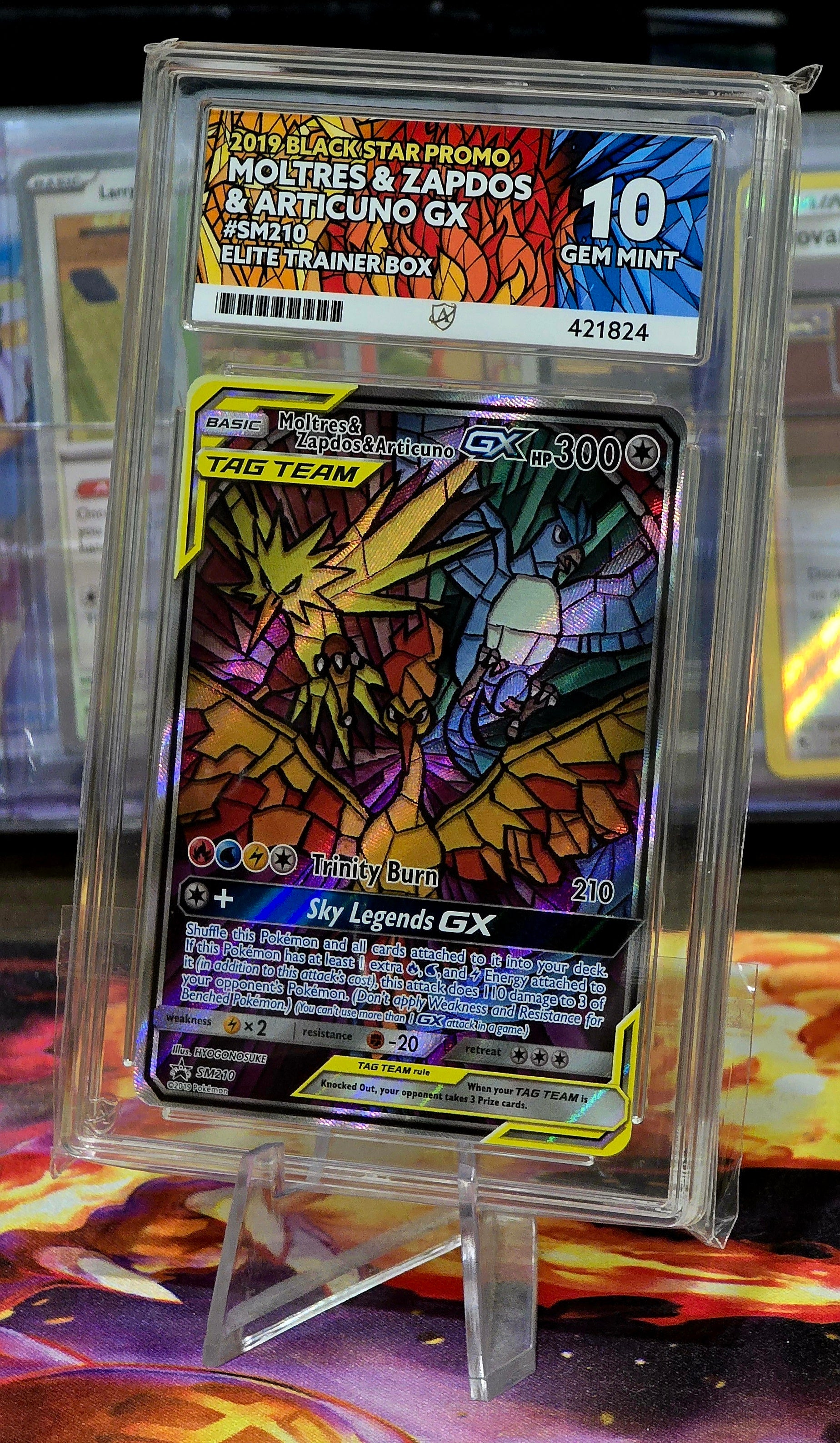 Moltres & Zapdos & Articuno GX #SM210 - ACE 10