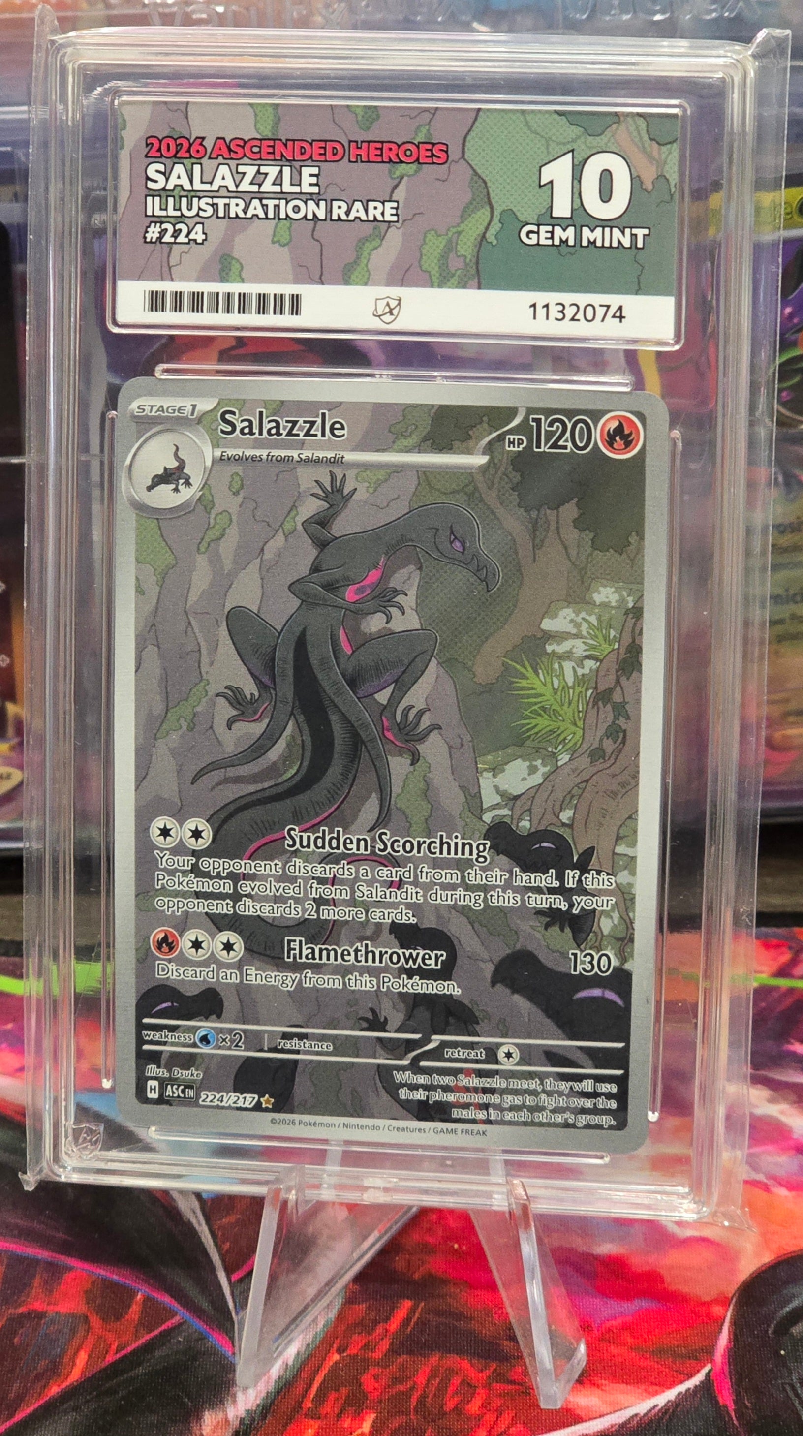 Salazzle #224 IR - ACE 10