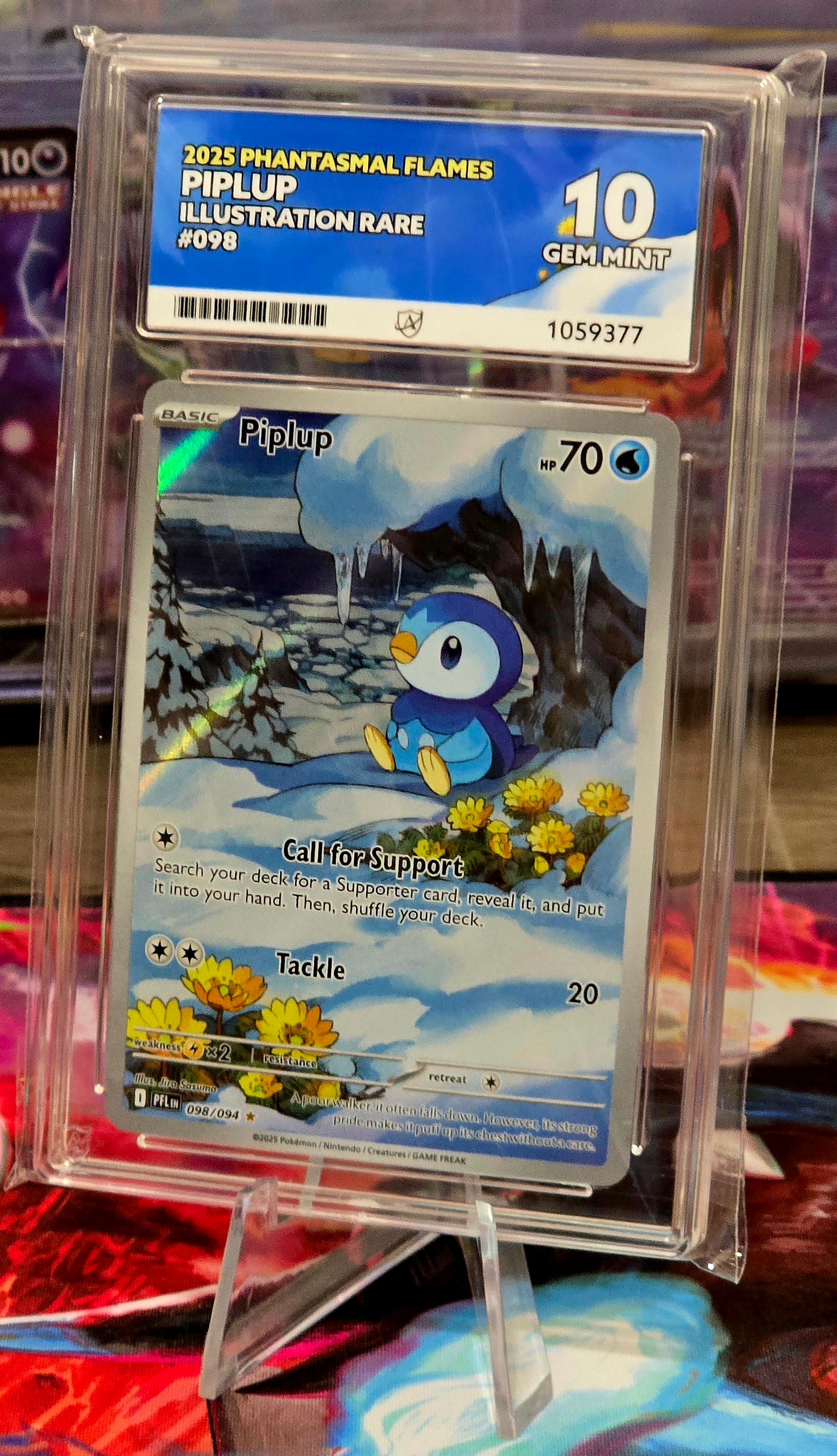 Piplup #098 IR - ACE 10