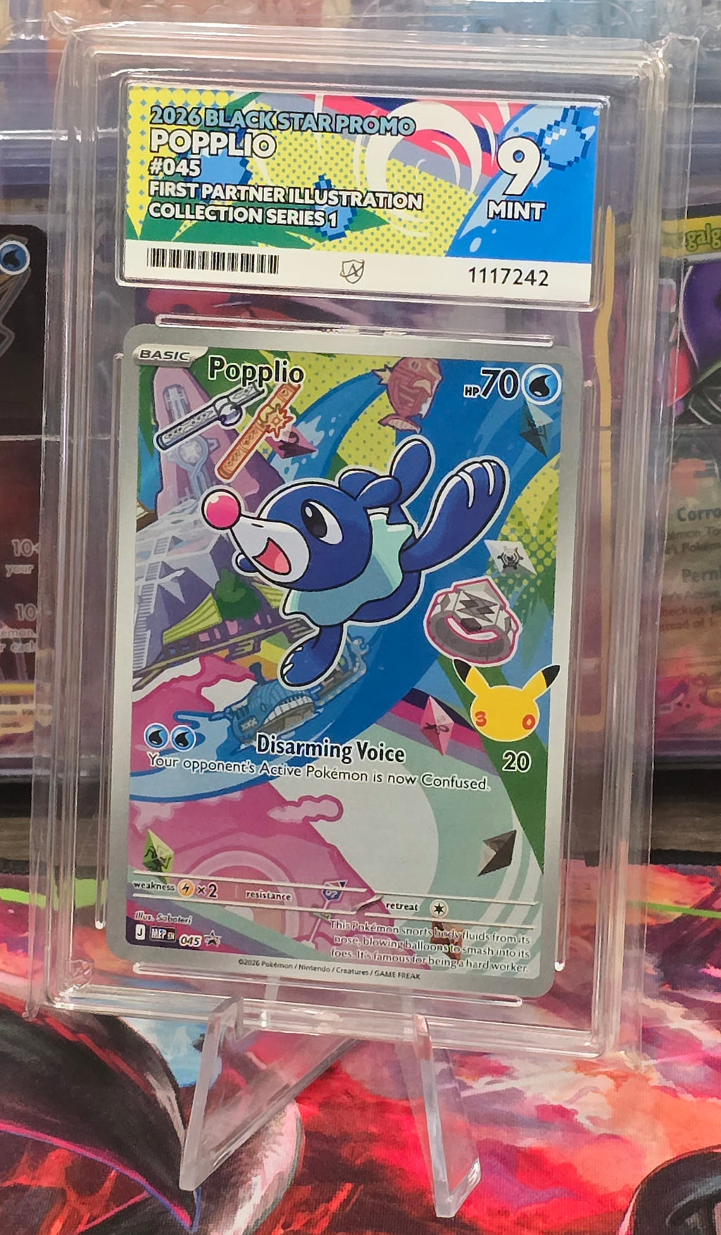 Popplio #045 First Partners Illustration - ACE 9