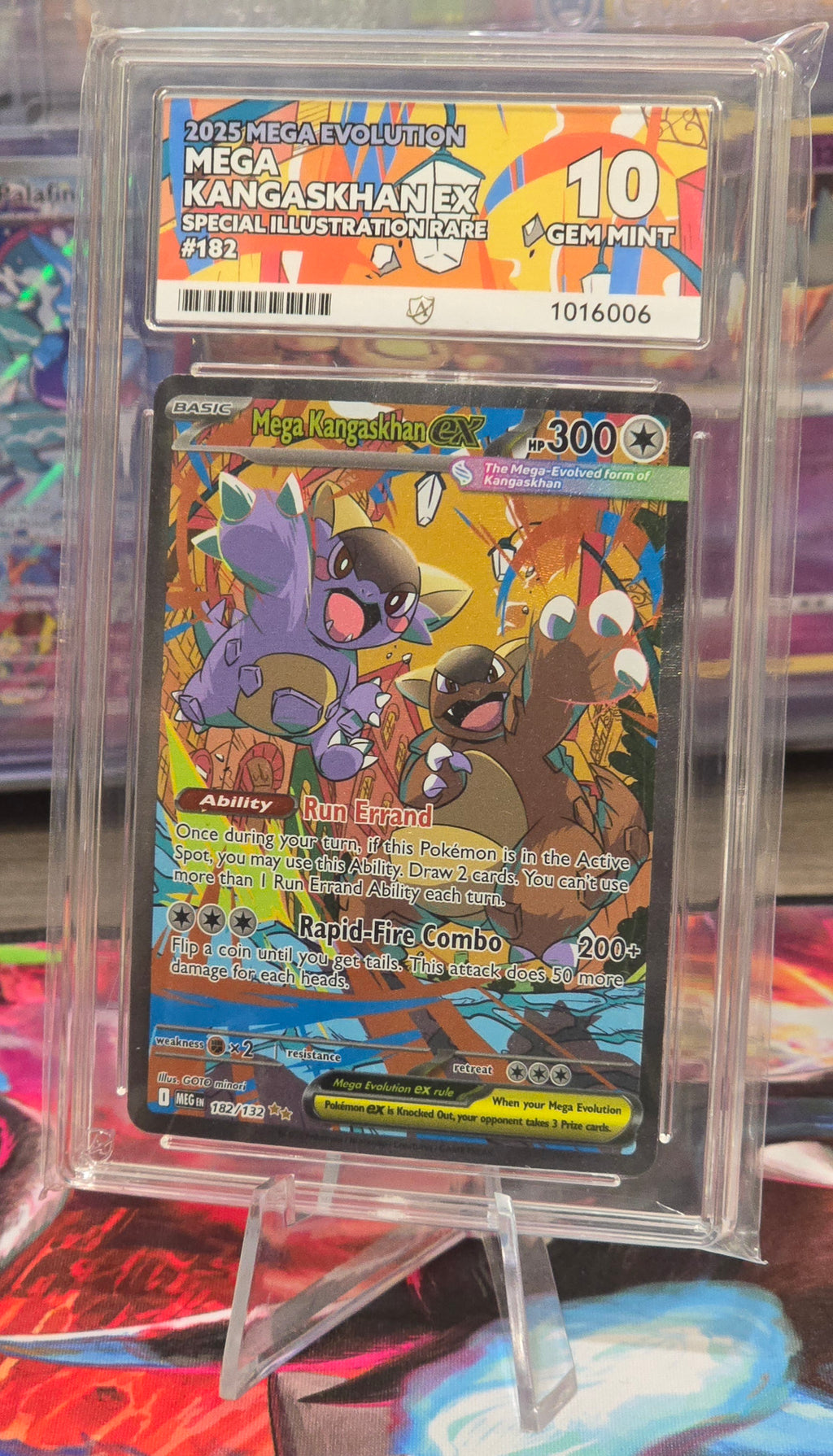 Mega Kangaskhan ex #182 SIR - ACE 10