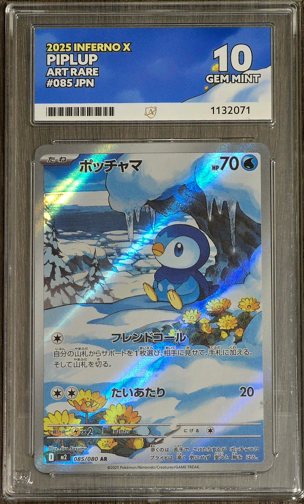Piplup #085 JPN AR - ACE 10