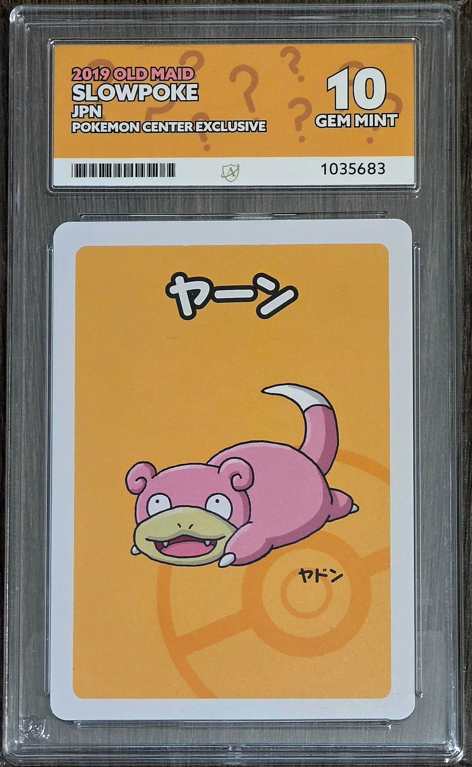 Slowpoke Old Maid - ACE 10