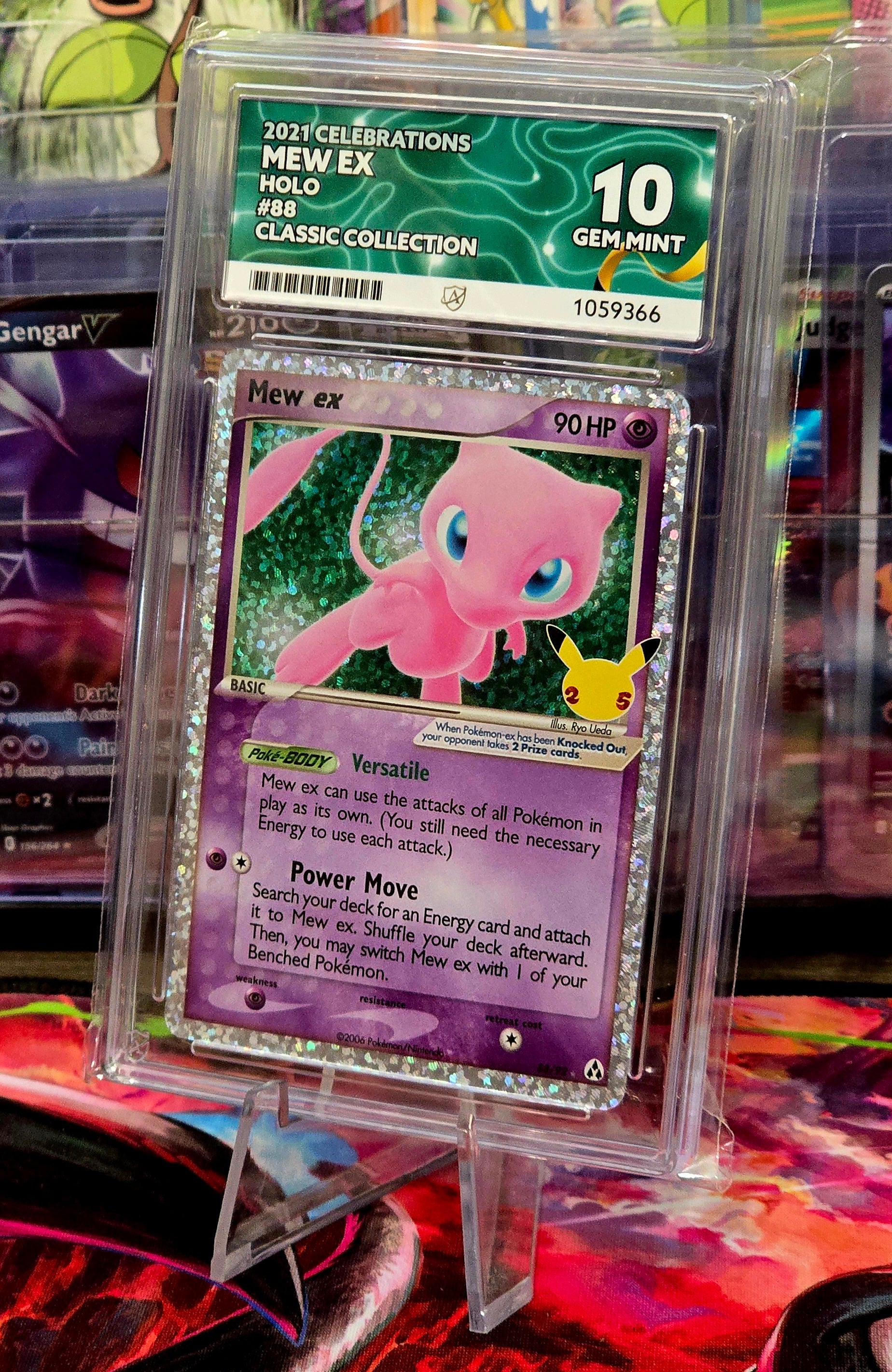 Mew ex #88 Celebrations - ACE 10
