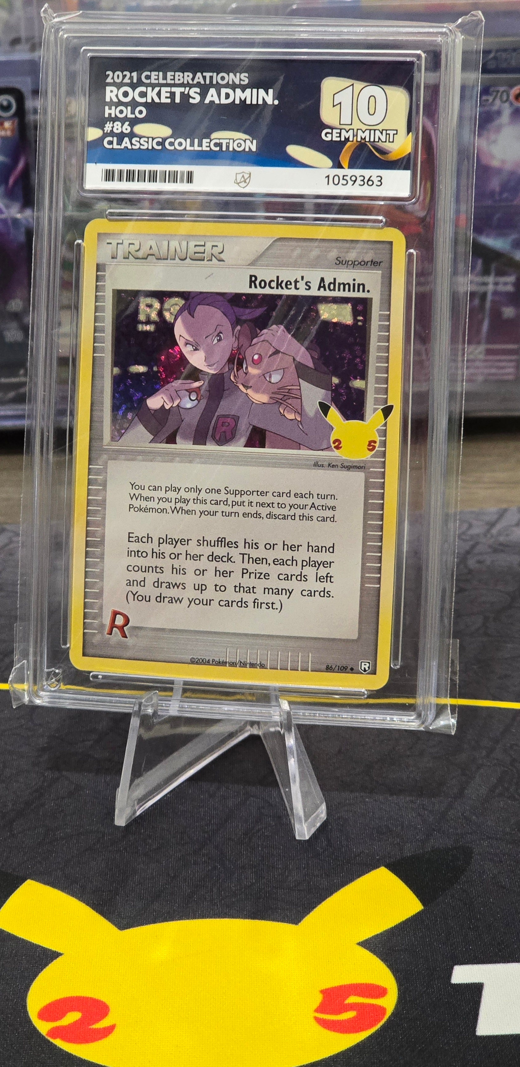Rocket's Admin. #86 Holo - ACE 10