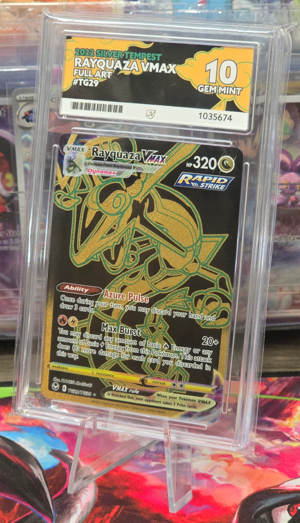 Rayquaza TG29 Full Art - ACE 10