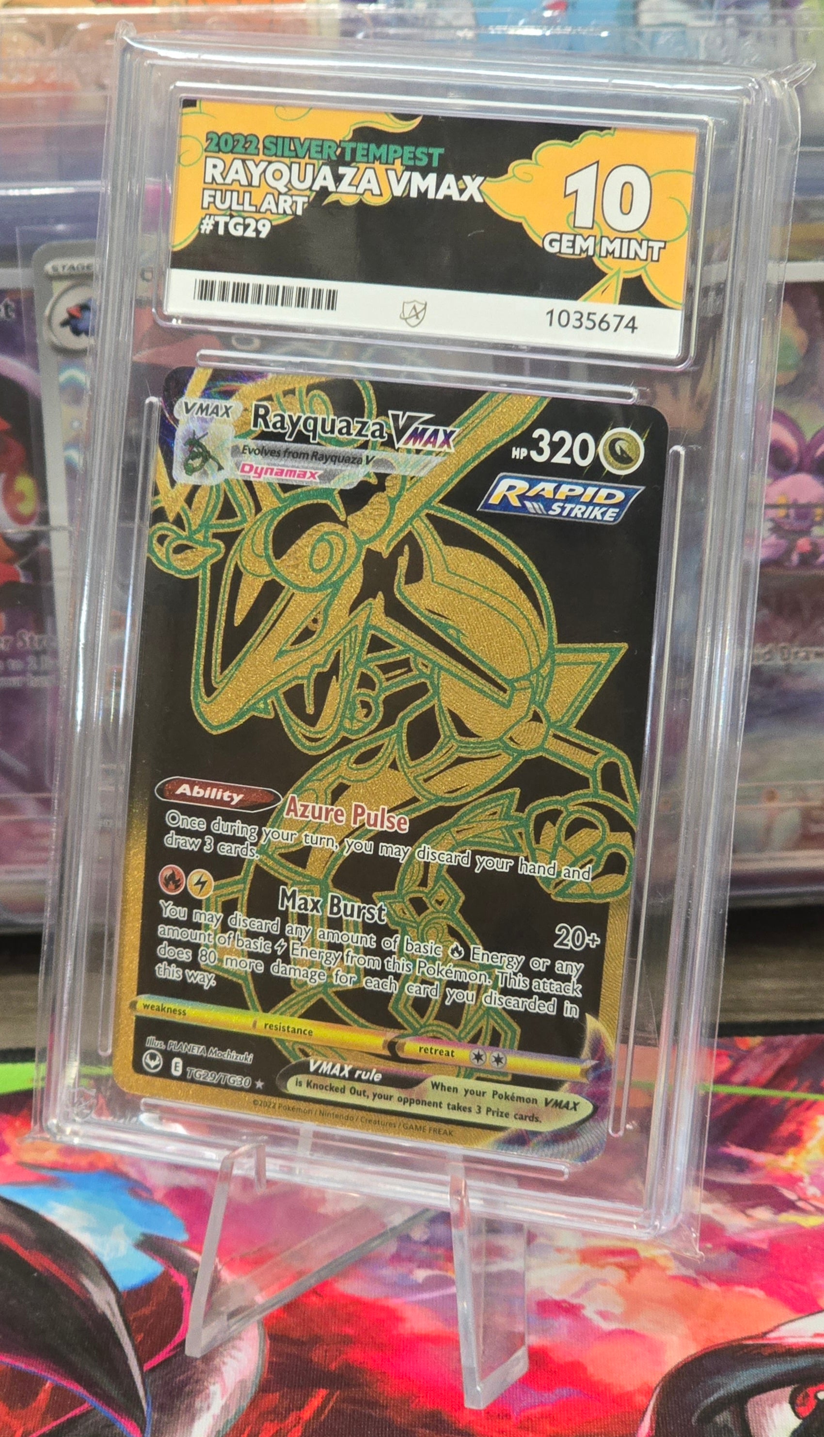 Rayquaza TG29 Full Art - ACE 10