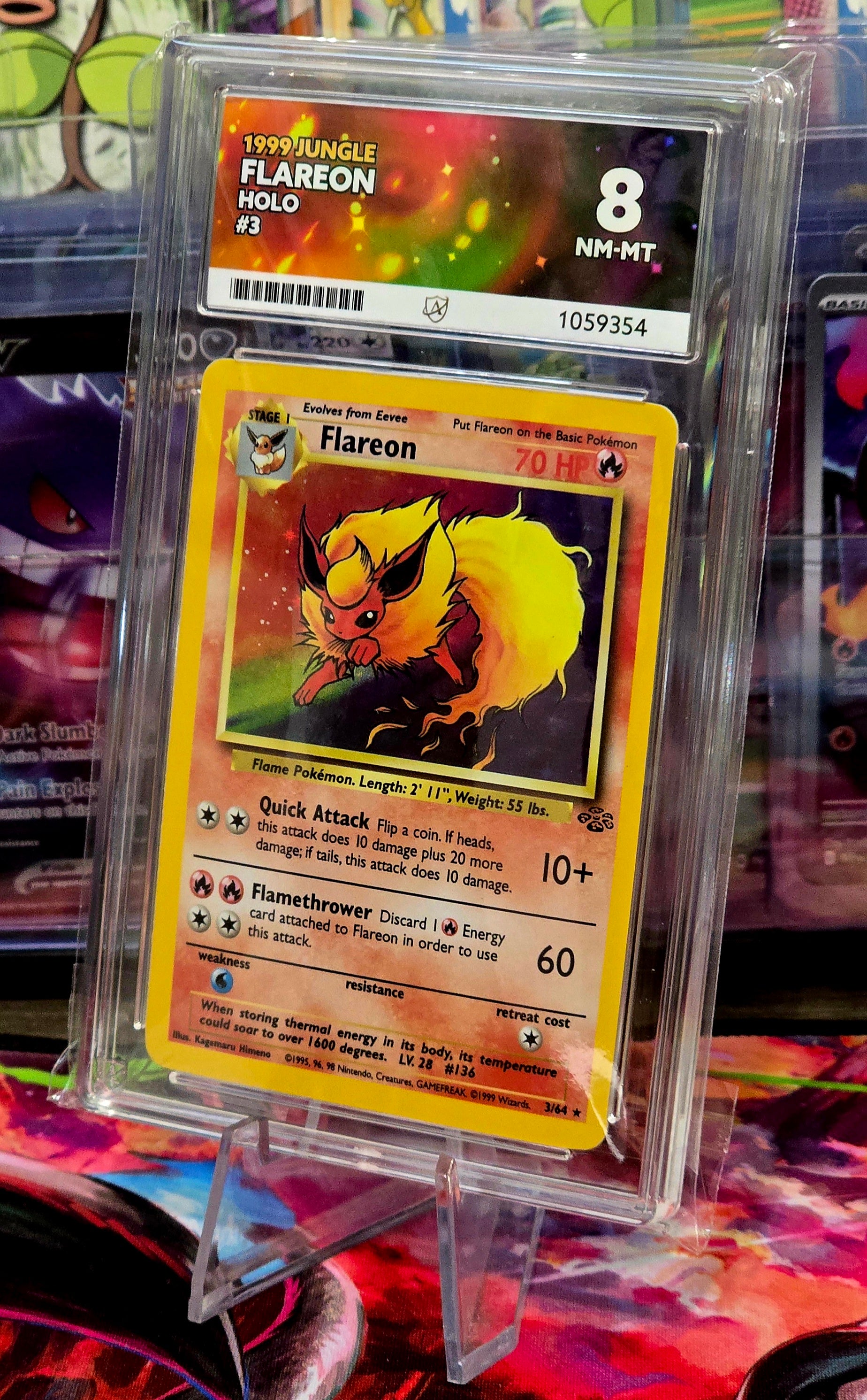 Flareon #3 Holo Jungle - ACE 8