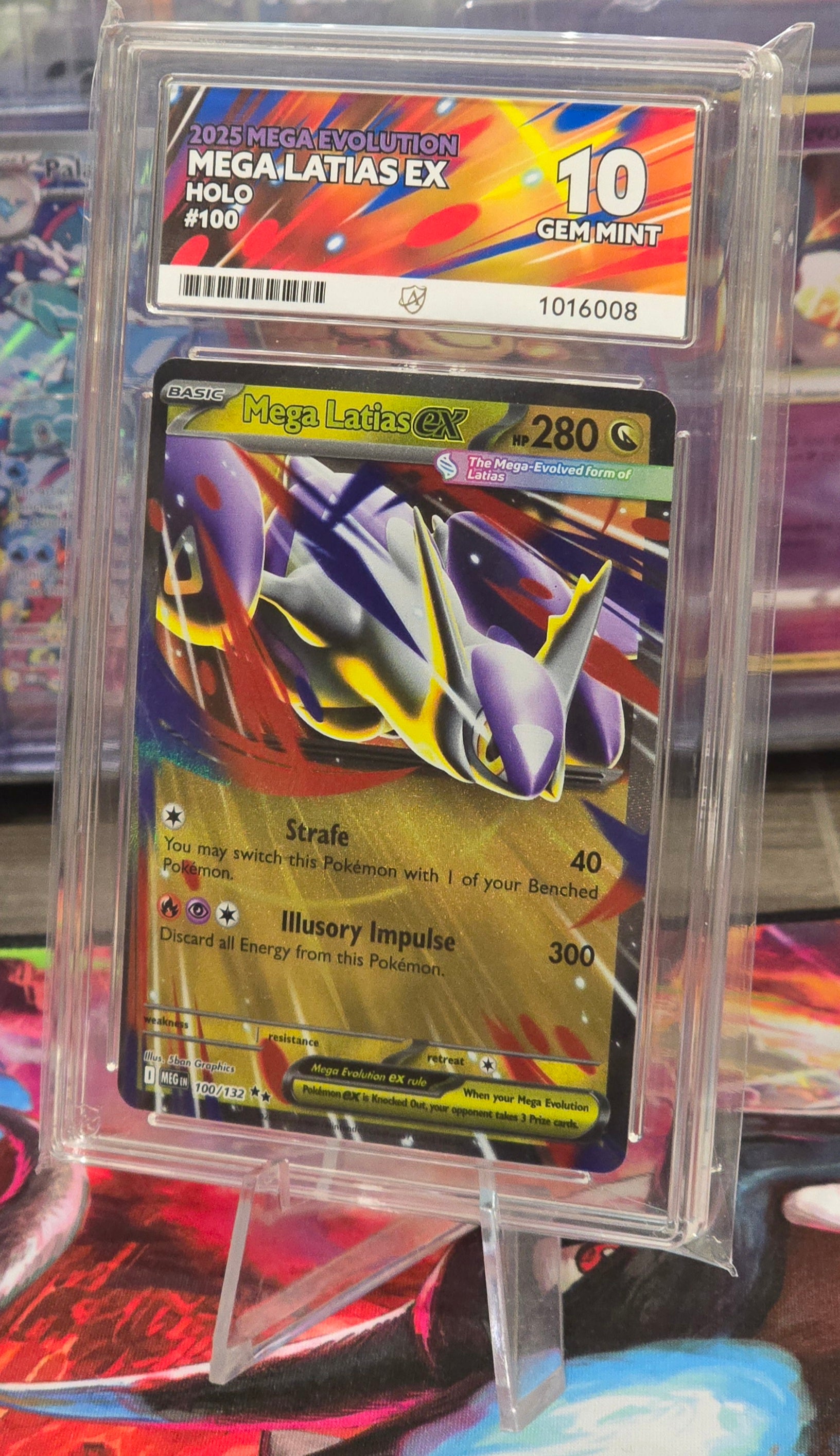 Mega Latias ex #100 Holo - ACE 10