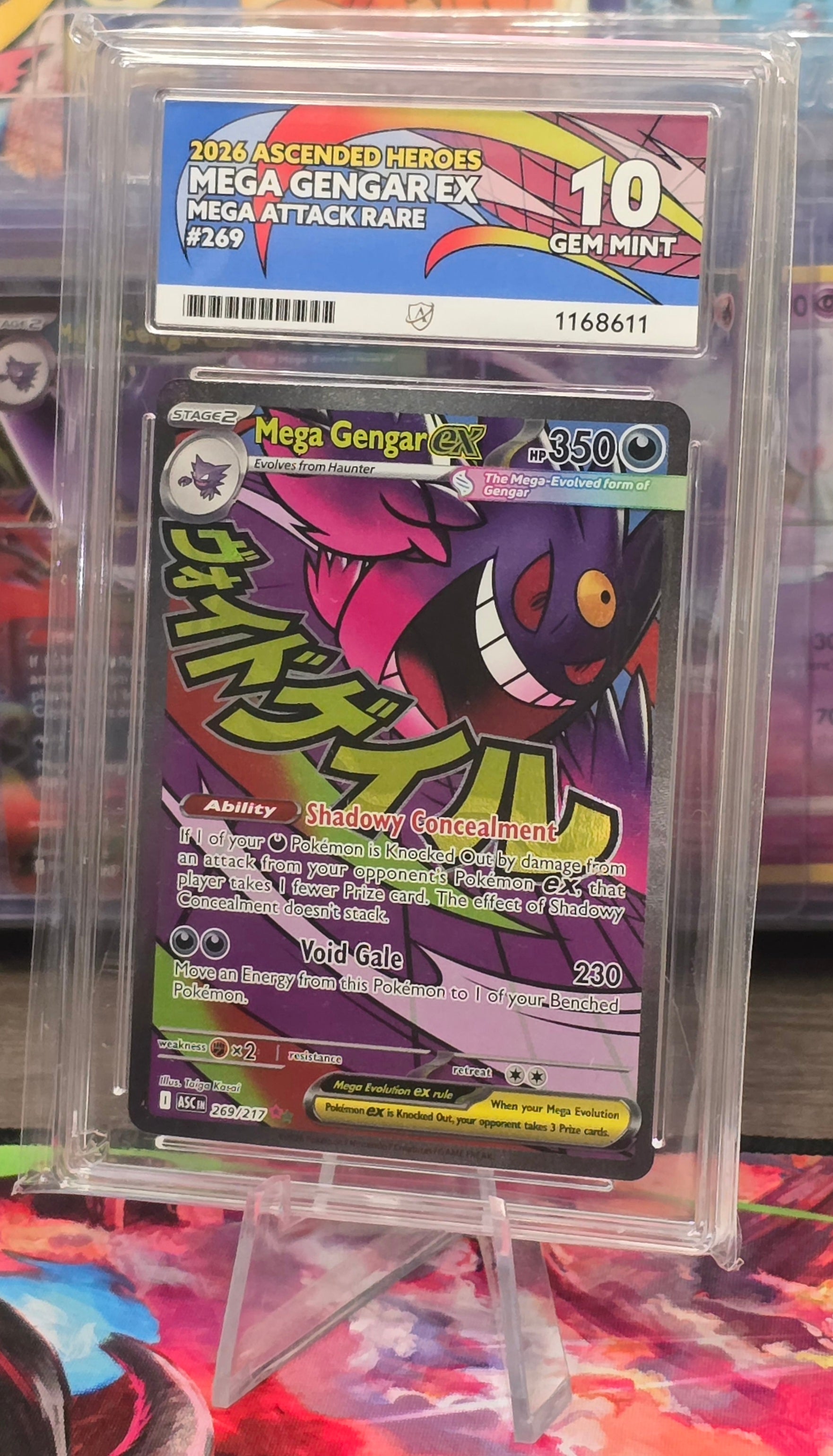 Mega Gengar ex #269 MAR - ACE 10