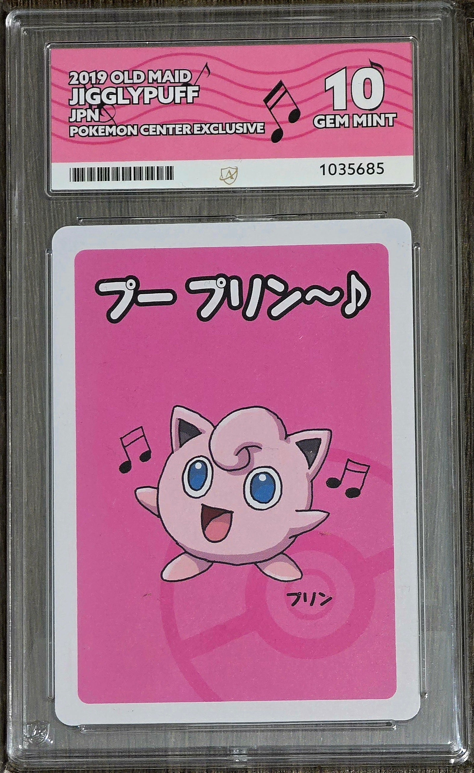Jigglypuff Old Maid - ACE 10