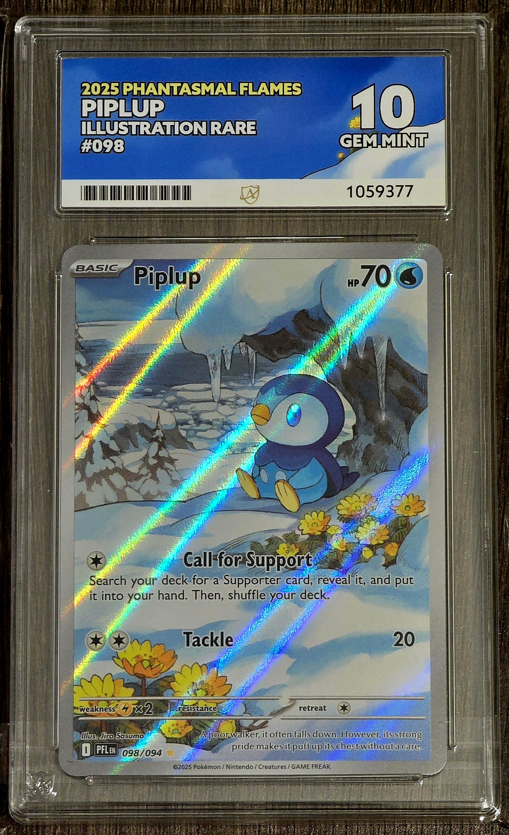 Piplup #098 IR - ACE 10