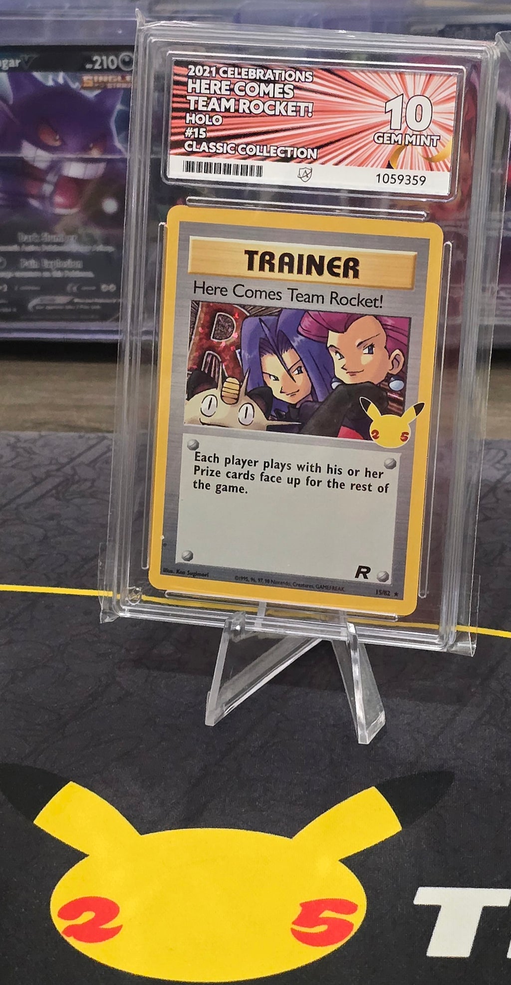 Here Comes Team Rocket! #15 Holo - ACE 10