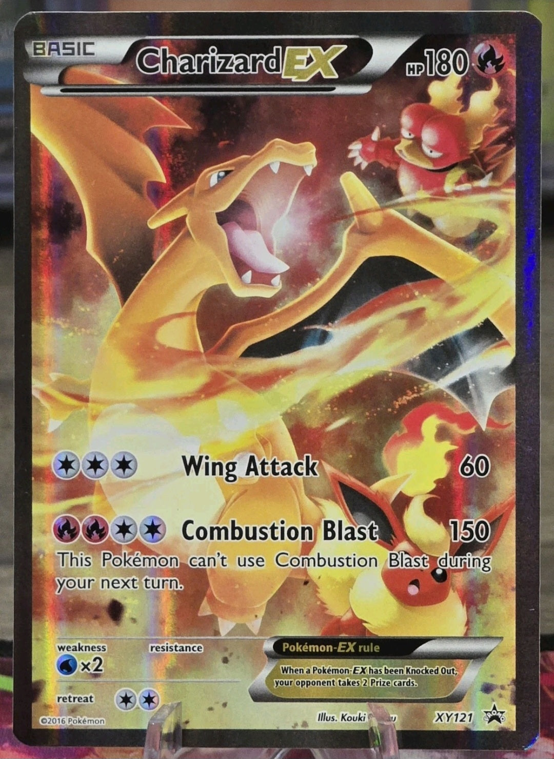 Charizard ex #XY121 Black Star Promo - LP