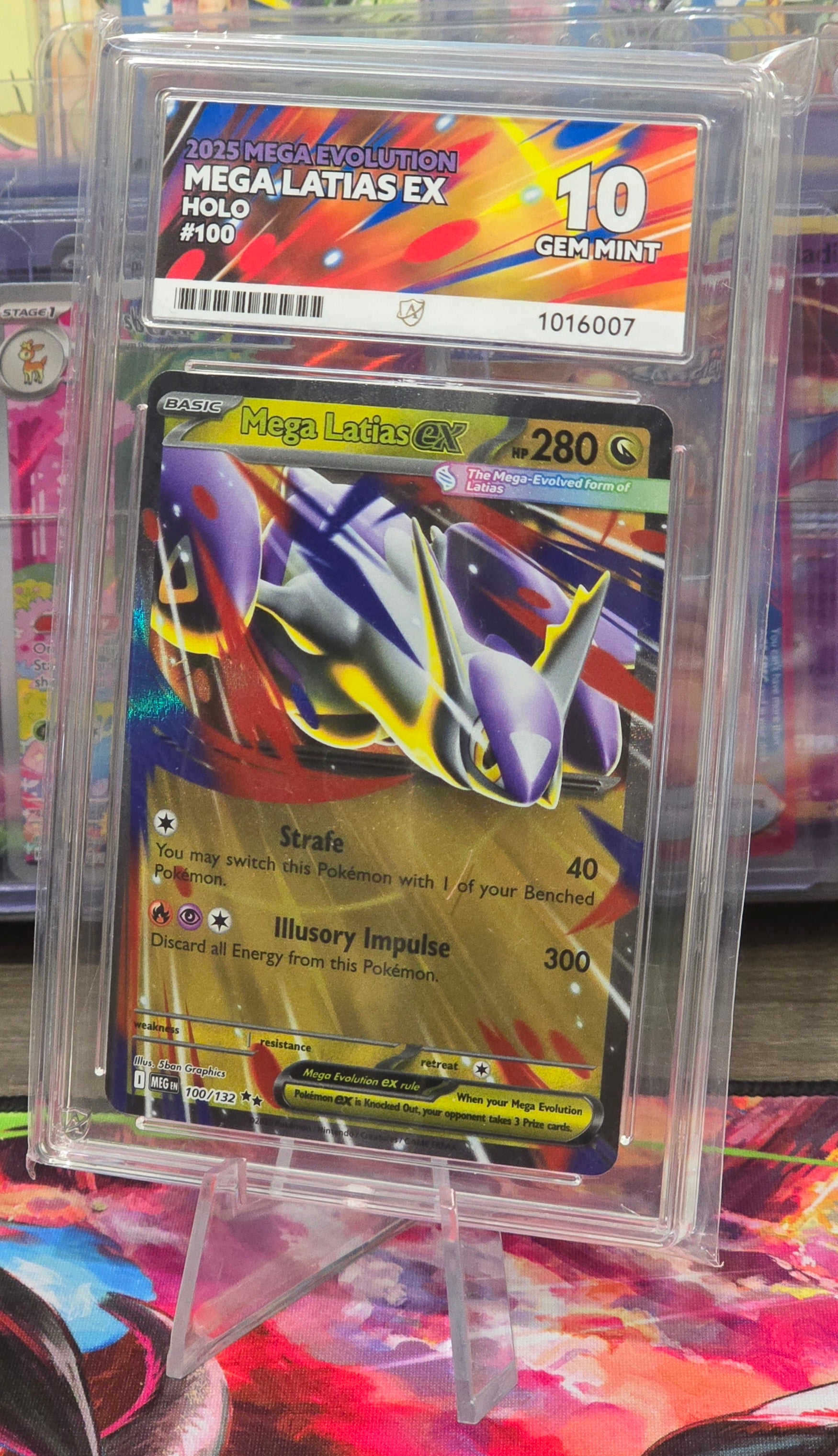 Mega Latias ex #100 Holo - ACE 10