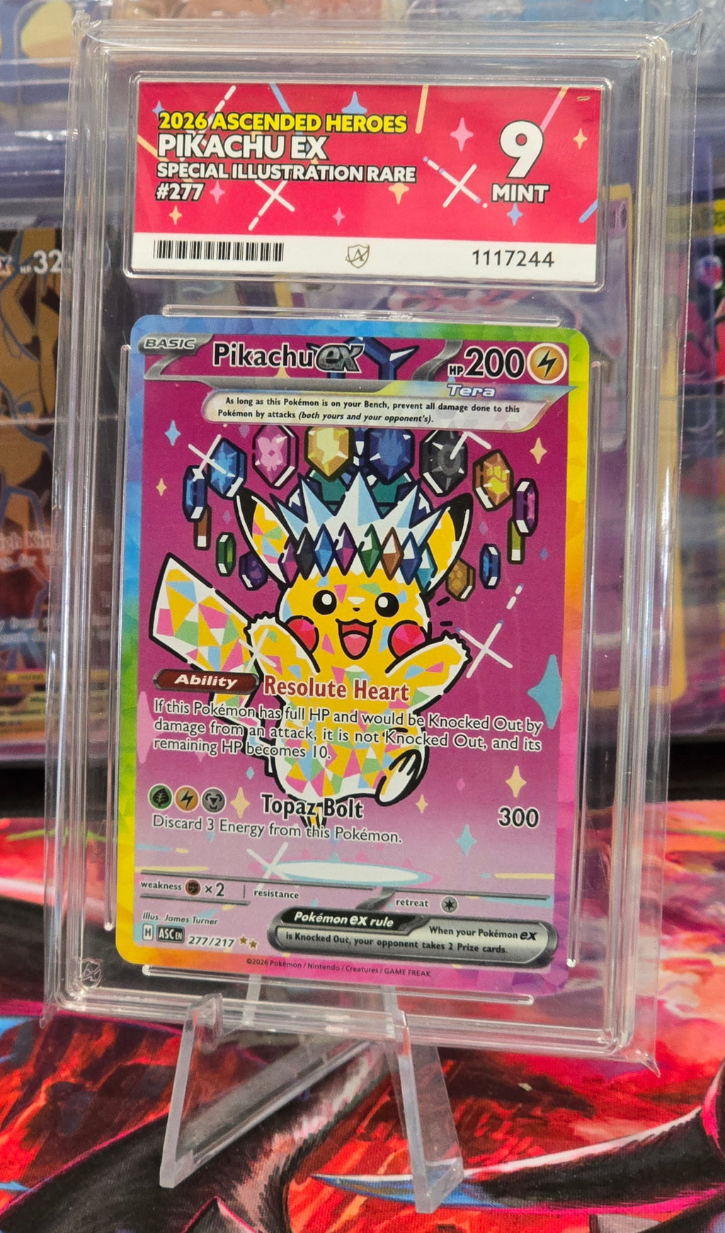 Pikachu ex #277 SIR - ACE 9