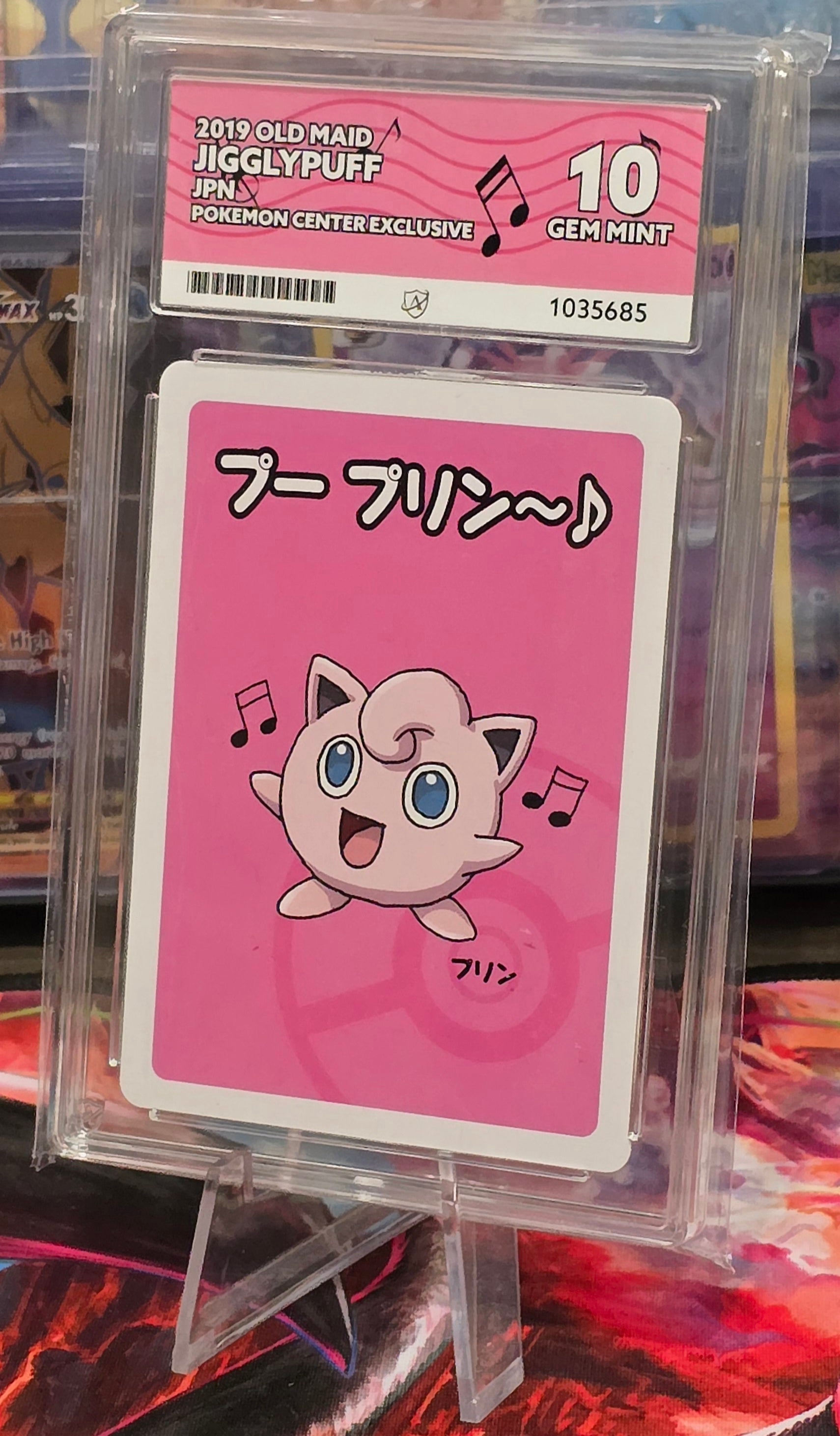 Jigglypuff Old Maid - ACE 10