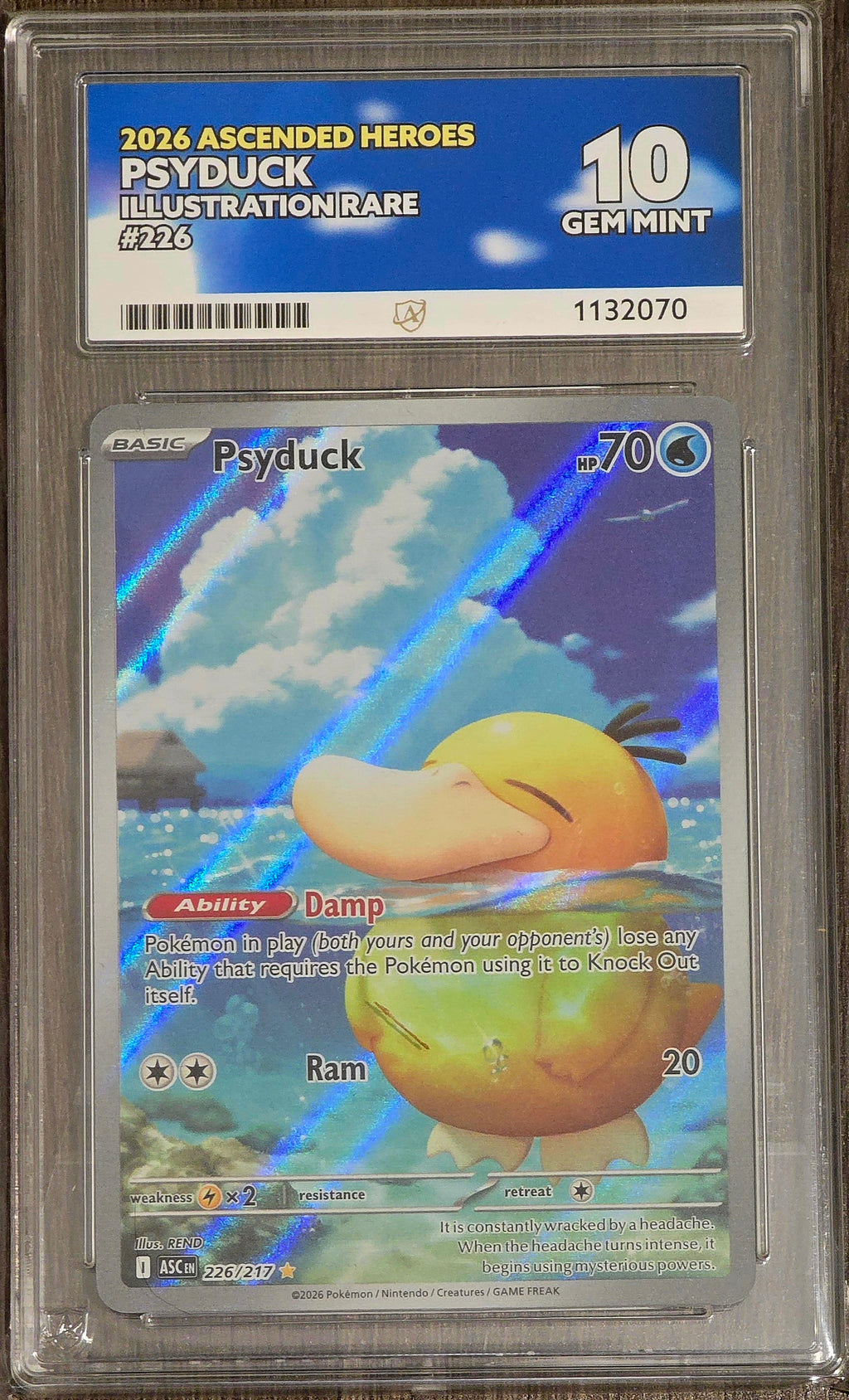 Psyduck #226 IR - ACE 10