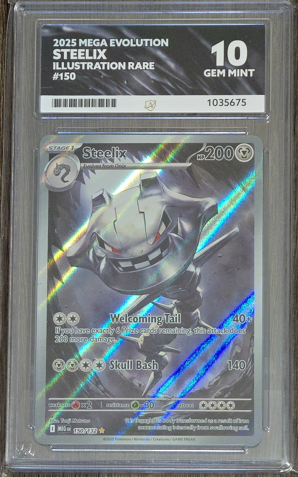 Steelix #150 IR - ACE 10