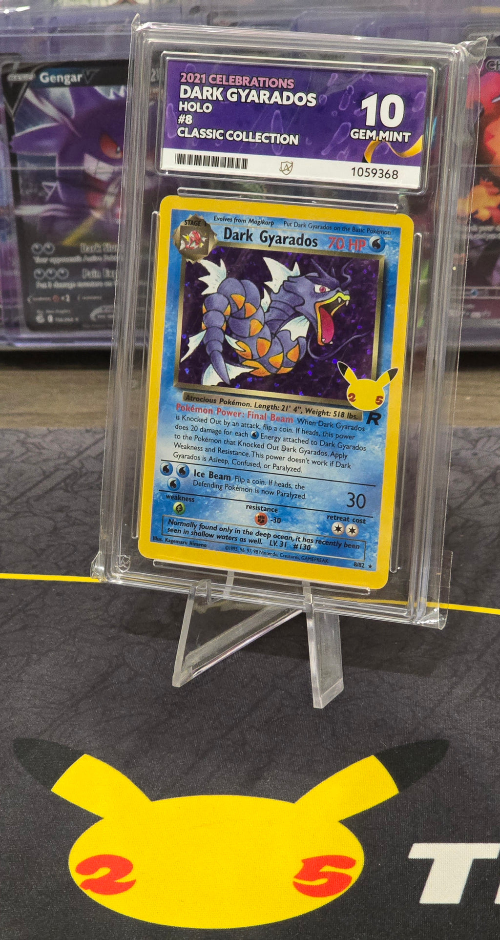 Dark Gyarados #8 Holo - ACE 10