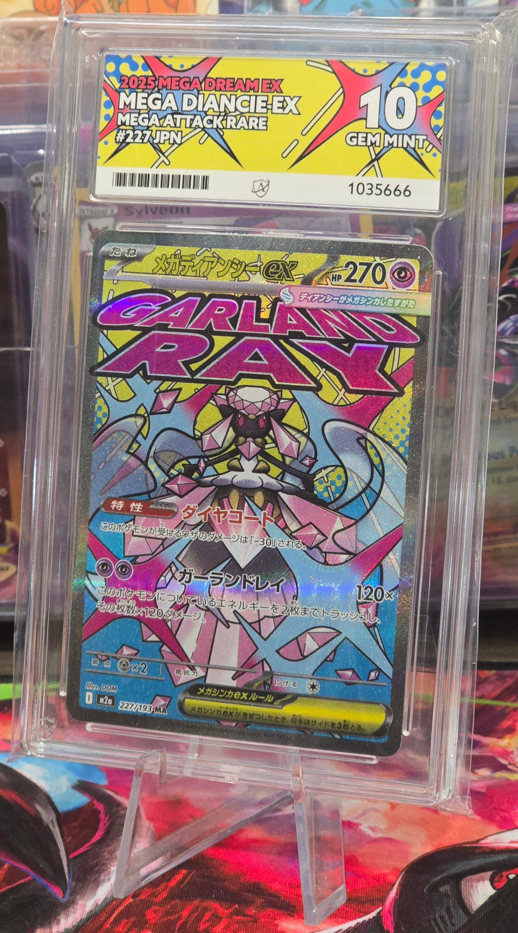Mega Diancie ex #227 JPN MAR - ACE 10