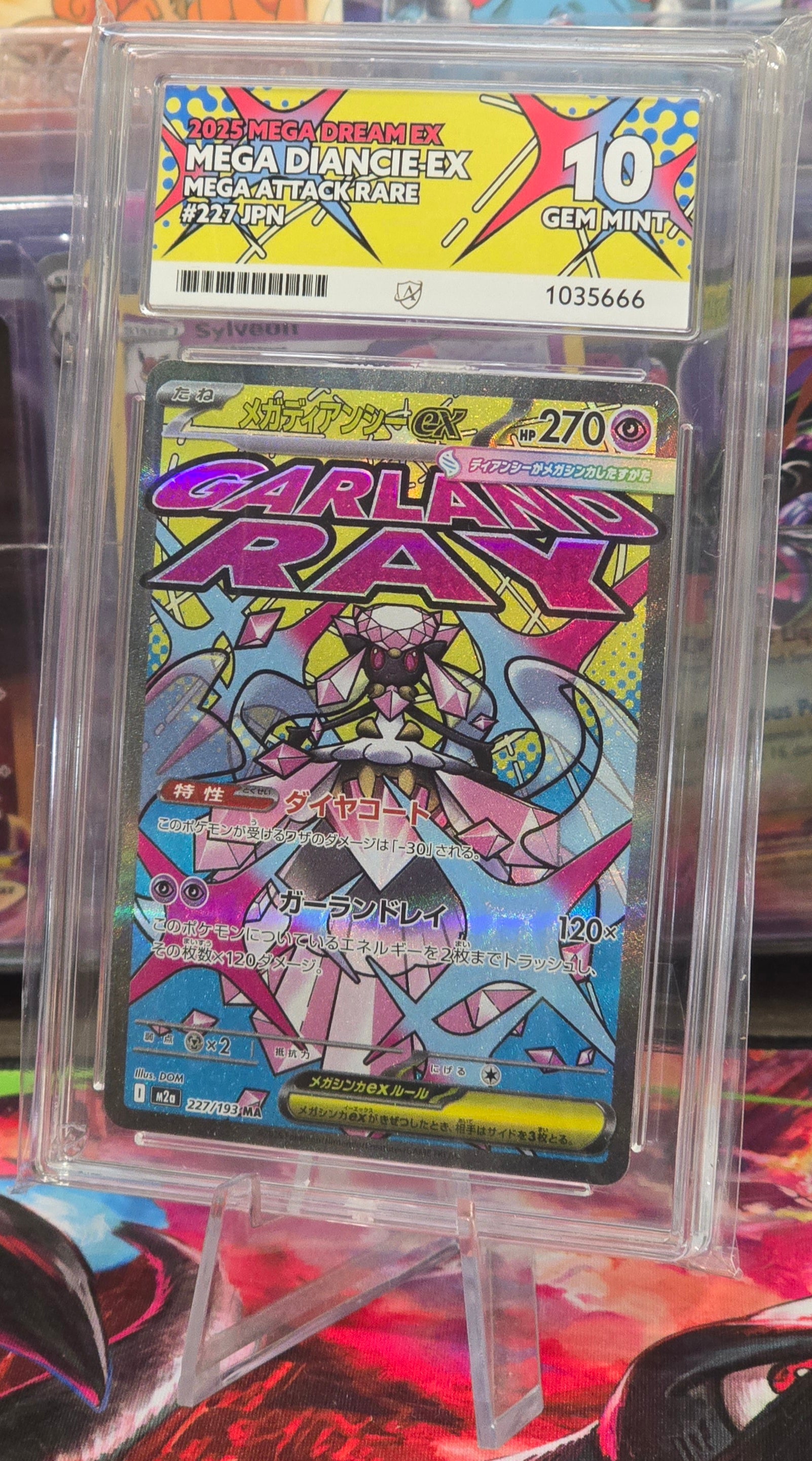 Mega Diancie ex #227 JPN MAR - ACE 10