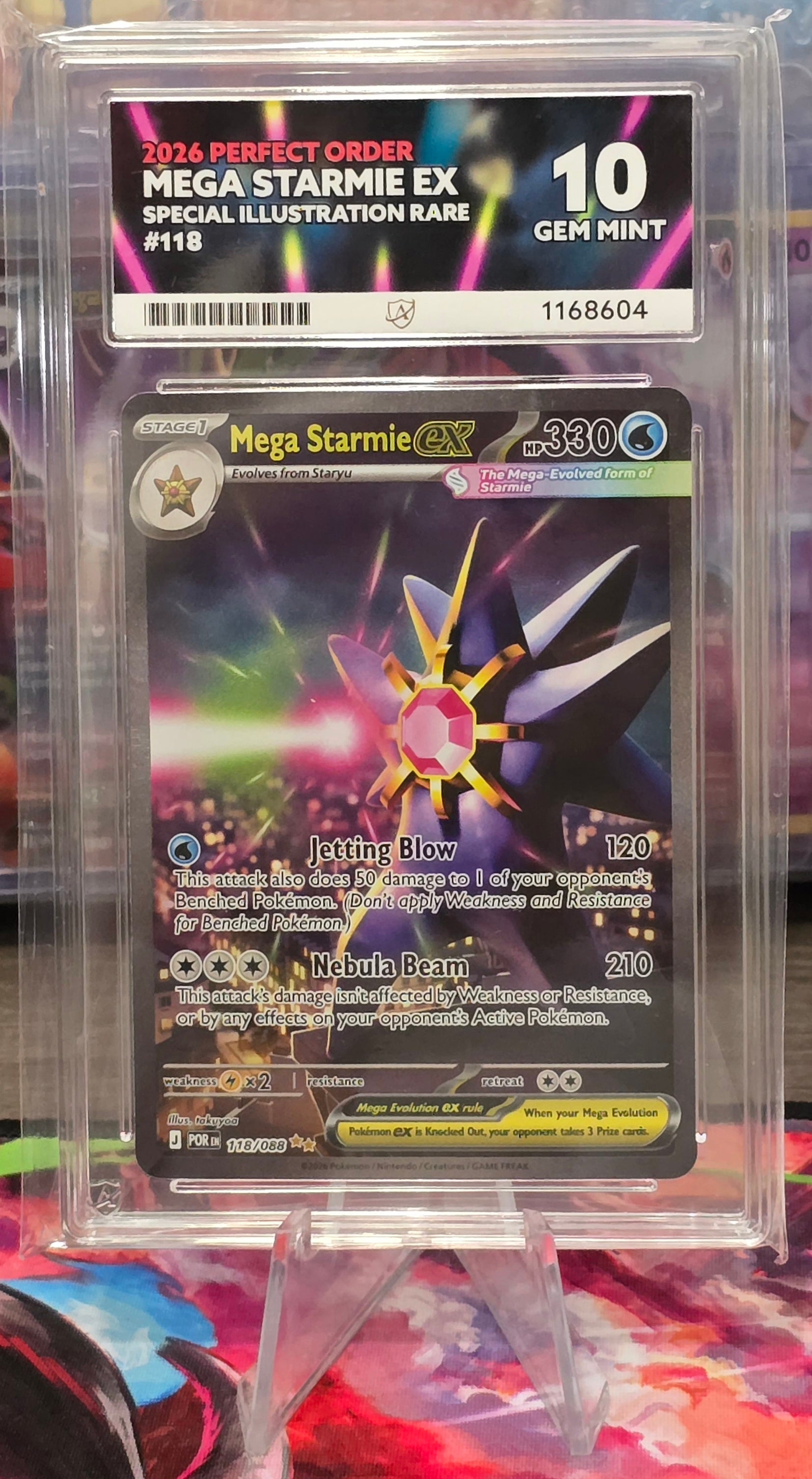 Mega Starmie ex #118 SIR - ACE 10