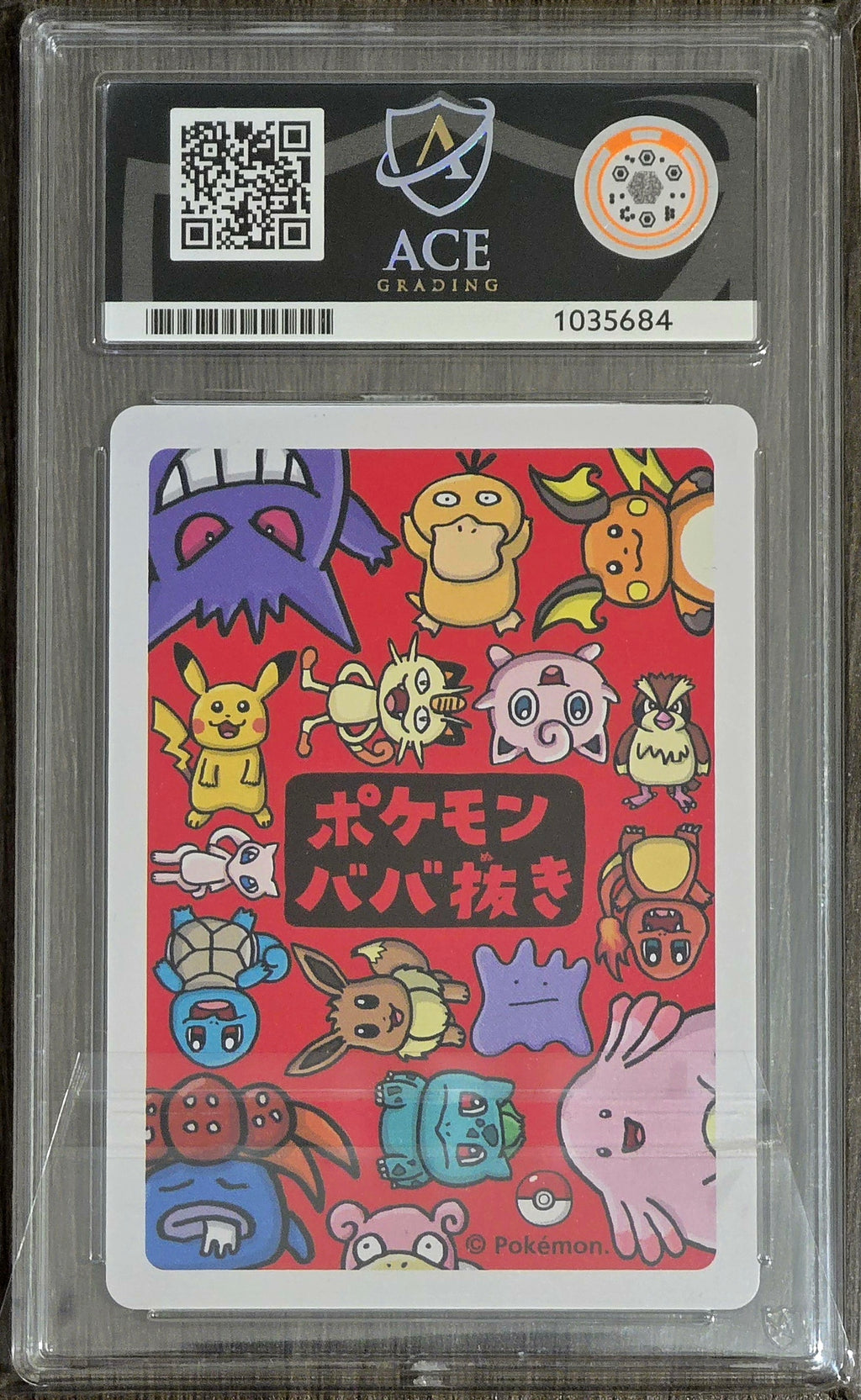 Meowth Old Maid - ACE 10
