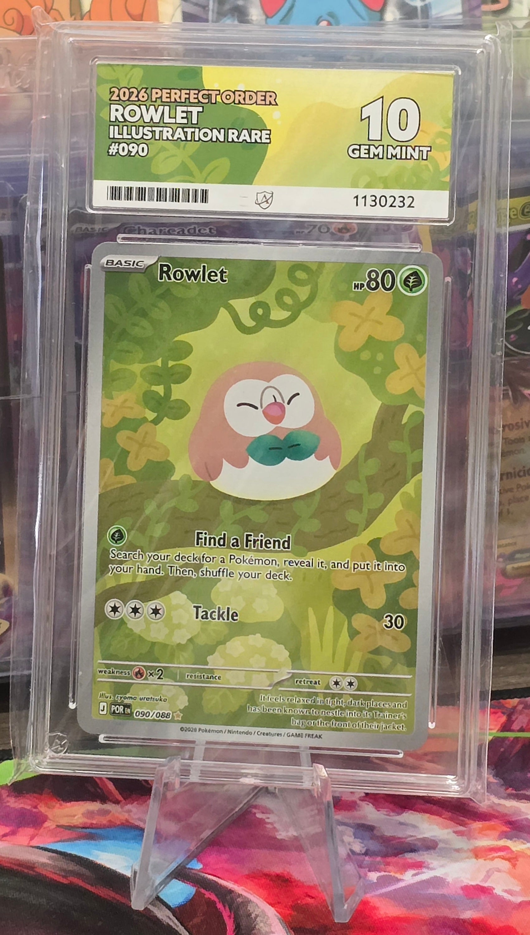 Rowlet #90 IR - ACE 10