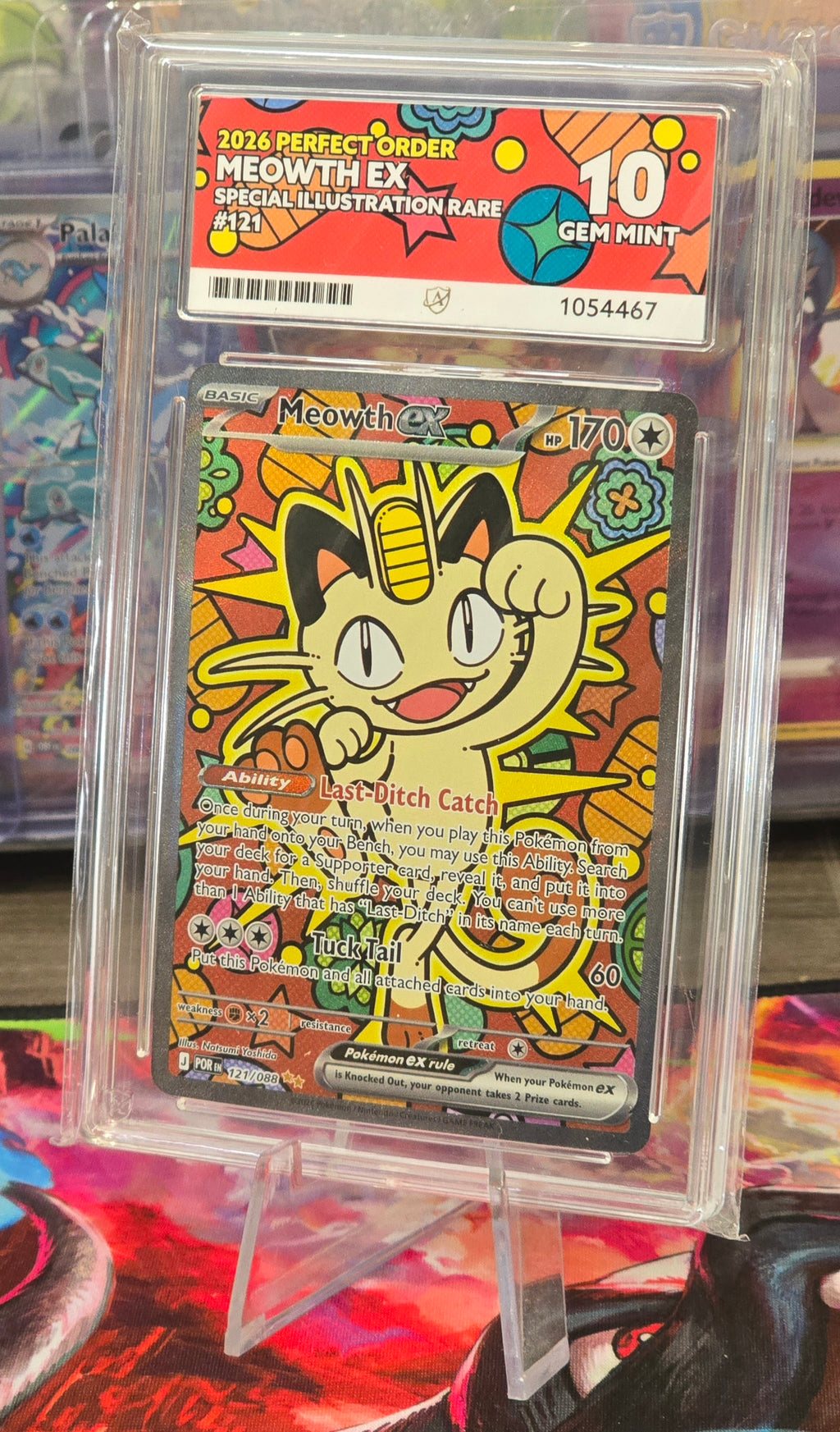 Meowth ex #121 SIR - ACE 10